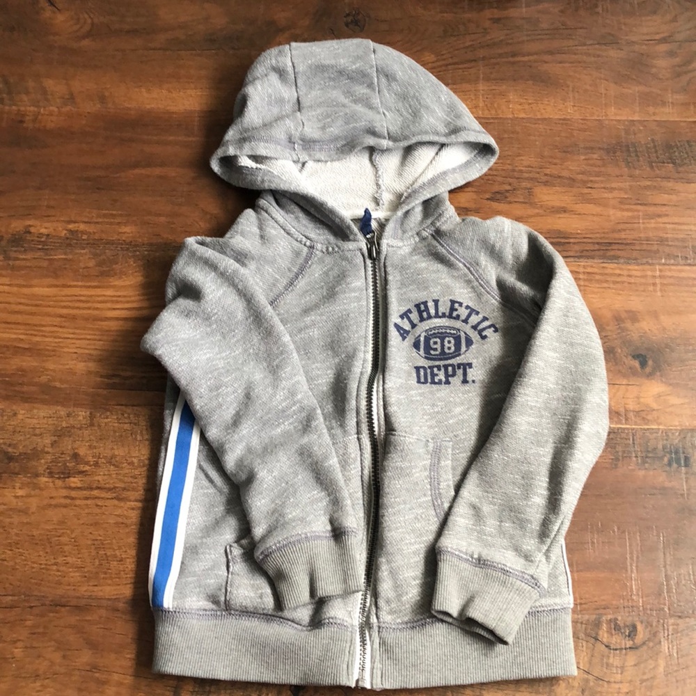 Boys zip up hoodie